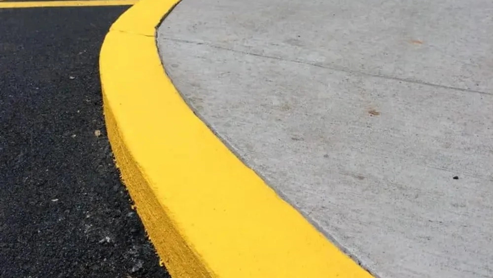 Circulation on Golfer Road, street parking marking and table painting in Tehran