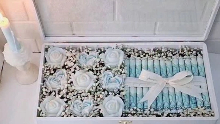 Nurafsa Kendel, sales and manufacture of journal candles and candle flower boxes in Tehran