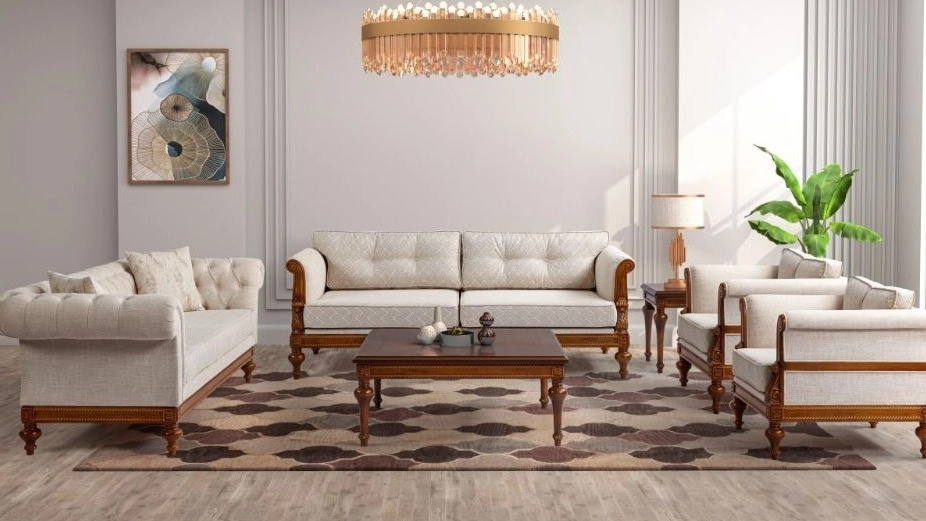 Maral furniture, production of Chester modern royal and comfort classic furniture in Golestan