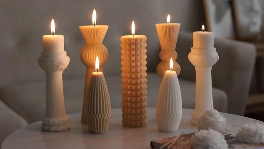 letoilearts studio, sale of handmade decorative candles in Tehran