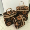 Gholami production, sale of traditional pool bag and three-piece travel bag in Yazd