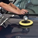 Razaghi car painting, polish wax painting services and car color restoration in Zanjan