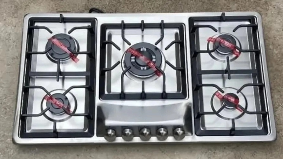 Roja Khazar production, production and sale of steel glass gas stove in Bukan