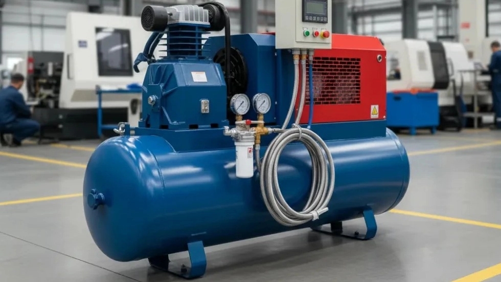Atlas Copco screw compressor after-sales service and professional maintenance