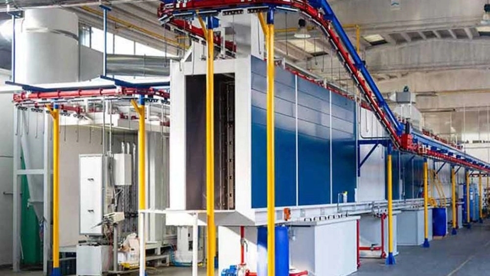 Azizzadeh Furnace Workshop, manufacture of all kinds of furnaces for Saklon Cascade Conveyor Cabin in Tehran