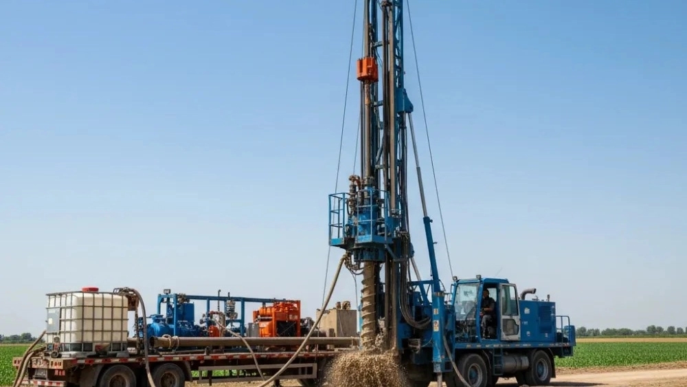 Navidasht Sahel Drilling Company, well drilling and layer stripping and floor breaking services in Karaj