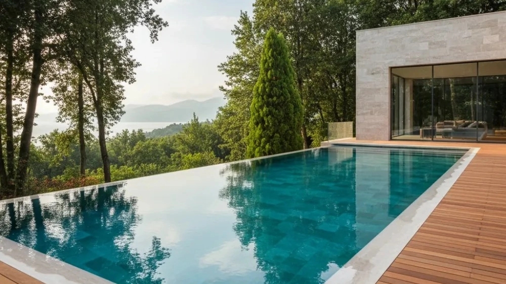 Construction of a swimming pool in the light from design to implementation with Mr. Atsakhr