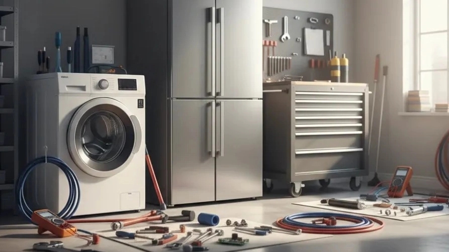 Technical services of Falahi engineering, installation and repair of air conditioners, washing machines and refrigerators in Tehran