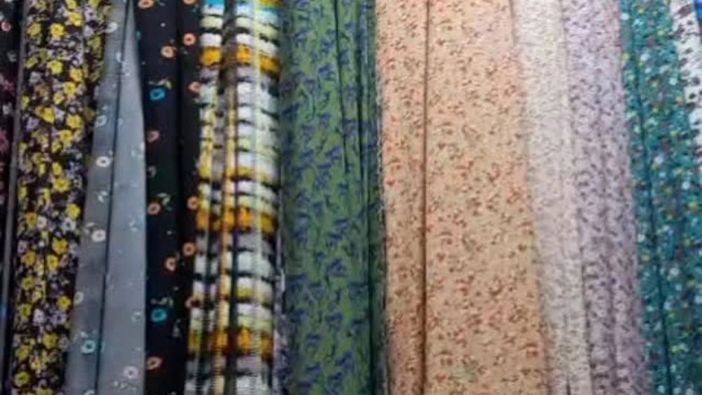 Maral fabric store, selling all kinds of fabrics in Urmia