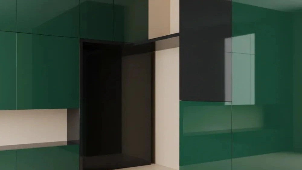 The specialized design of Lacobel glass decorators in Azimieh Karaj