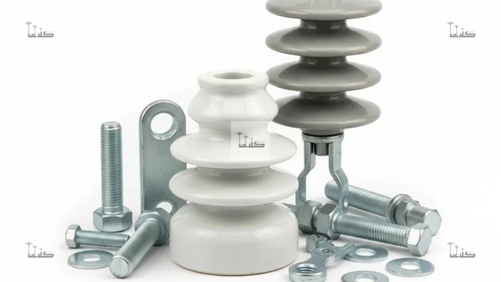 Types of electrical insulators and their application in the distribution network