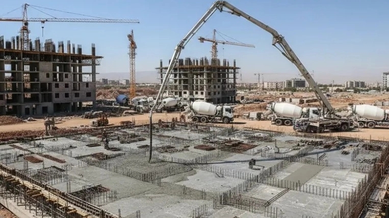 Construction and construction ready concrete in Tabriz, Araz Beton Hirad