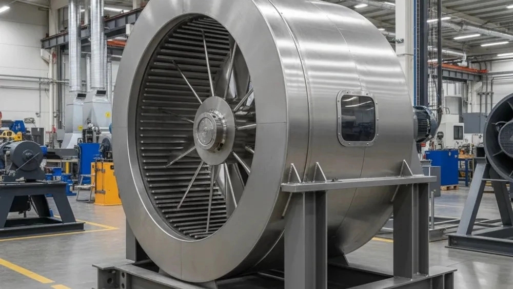 What is an industrial centrifugal fan and what are its uses?