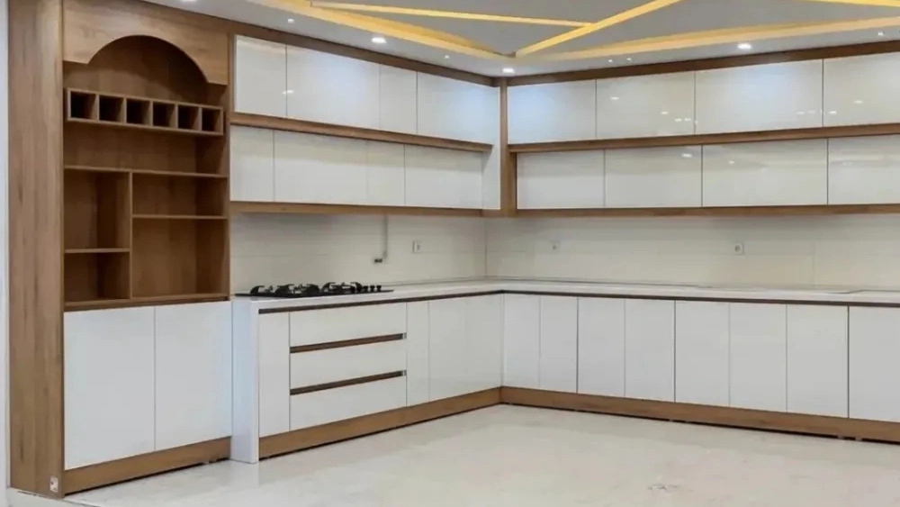 Chinese wood decoration, design and implementation of all kinds of metal and MDF cabinets in Qom