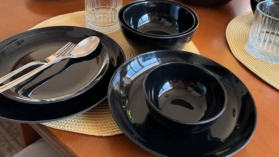 Analogy dishes store, selling all kinds of melamine dishes in Tehran