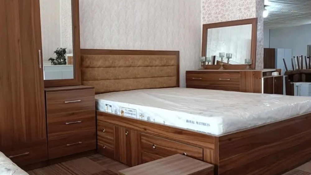 Arzoo Bed Service, production and sale of MDF beds and wardrobes in Chamestan
