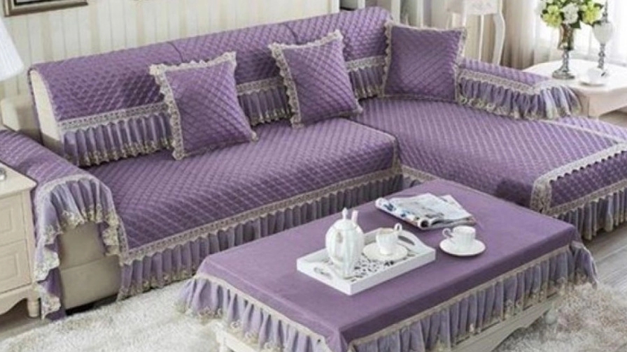 Ariel sofa cover, sewing all kinds of fabric and gelatin covers in sari