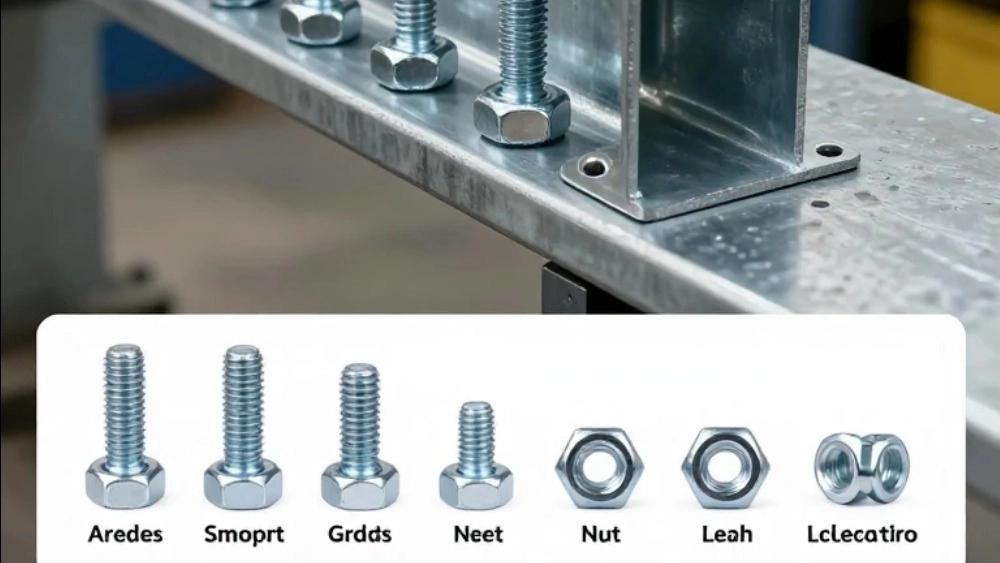 Guide to choosing the right bolts and nuts for the structure. Essential tips for building resistant structures