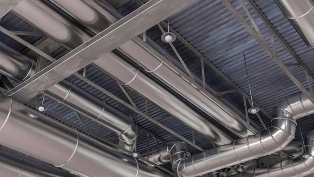 Mehsaz technical facilities, construction of air conditioning installation and ducting in Shadabad, Tehran