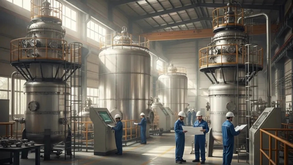 Investigating the development process of Aryan Pishtazan industrial reactors in the country