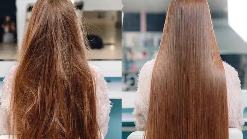 Nafs beauty salon, providing keratin hair color and chignon services in Urmia