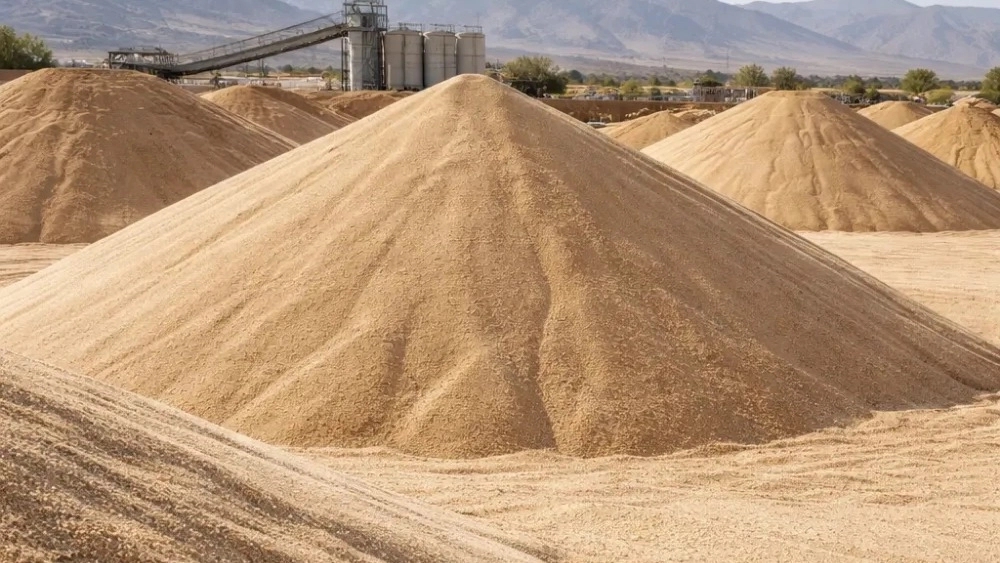 Buying windblown sand from Zagros Dredgers, Shiraz
