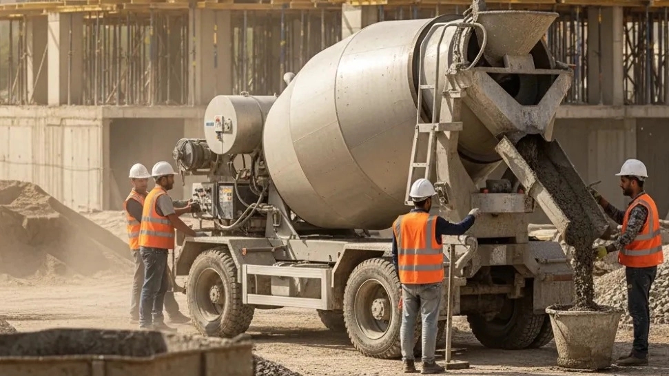 Buying a concrete mixer in Tehran