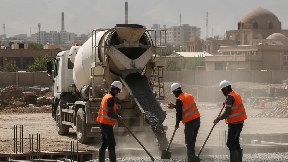 Truck mixer rental in Tabriz