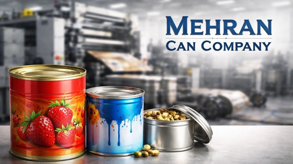 Mehran canning Production and printing of metal cans in Tehran with more than 50 years of experience