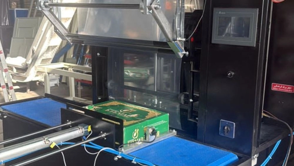 Production and sale of fully automatic shrink pack machine for cartons in Tabriz