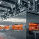 Khodayi Industrial Group, design and construction of an industrial oven and dryer in Tabriz