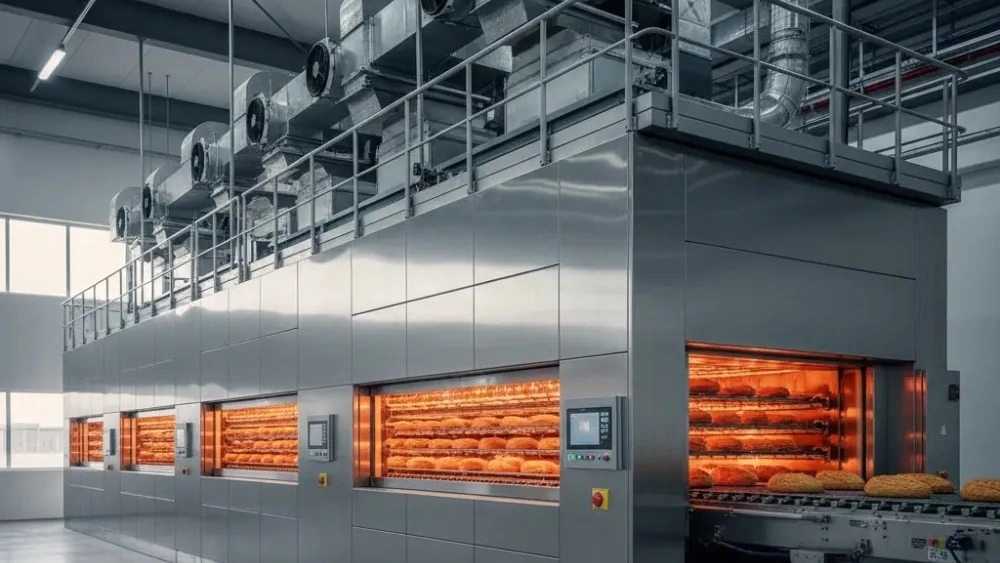 Khodayi Industrial Group, design and construction of an industrial oven and dryer in Tabriz