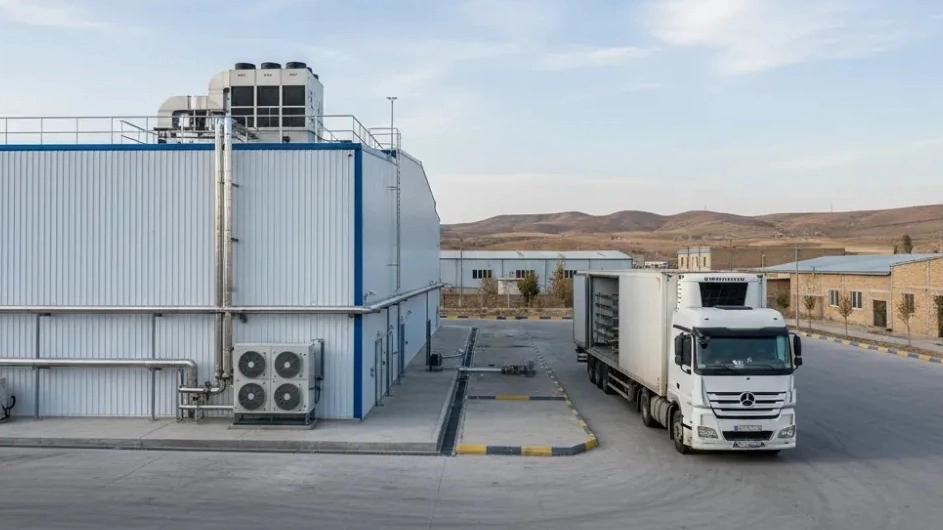 Construction of fixed and mobile cold storages in Golpayegan