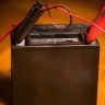 Uncle Jamal's store, selling motor and car batteries in Shushtar, Khuzestan