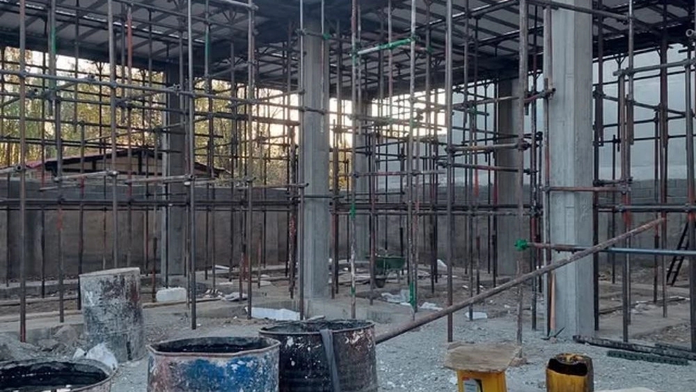 Messia metal scaffolding, scaffolding installation and rental in Karaj