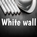 White wall interior decoration, renovation and building design in Tehran