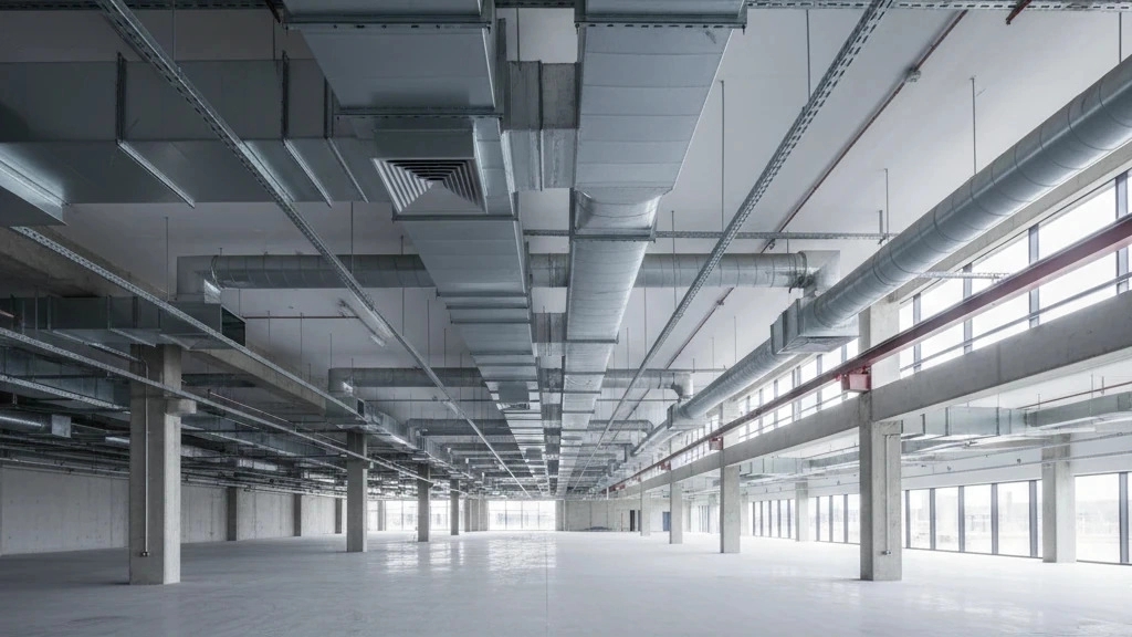 Installation of ventilation channels with improved channelization in Rasht