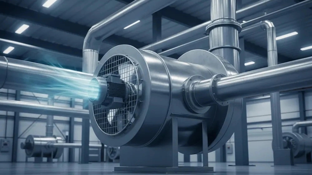 Manufacture and sale of industrial inter-channel fan in Tehran