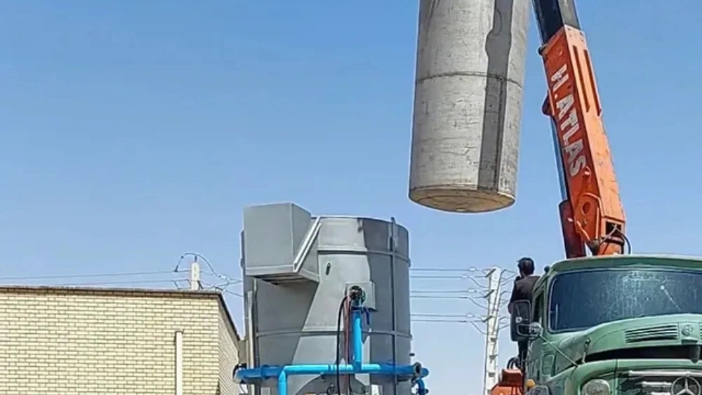 Sanat Gostar Pars heating plants, performing heat treatment in Qazvin