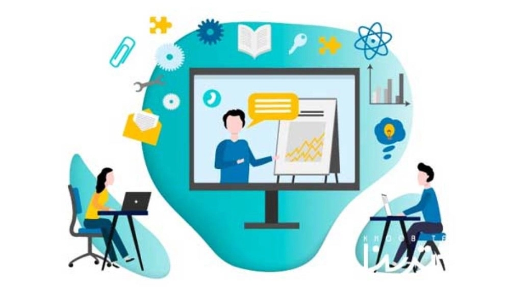 Tik Class School, holding an online class for the conservatory entrance exam in Karaj