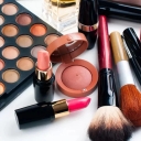 Roja store, selling skin and hair cosmetics in Saqez, Kurdistan