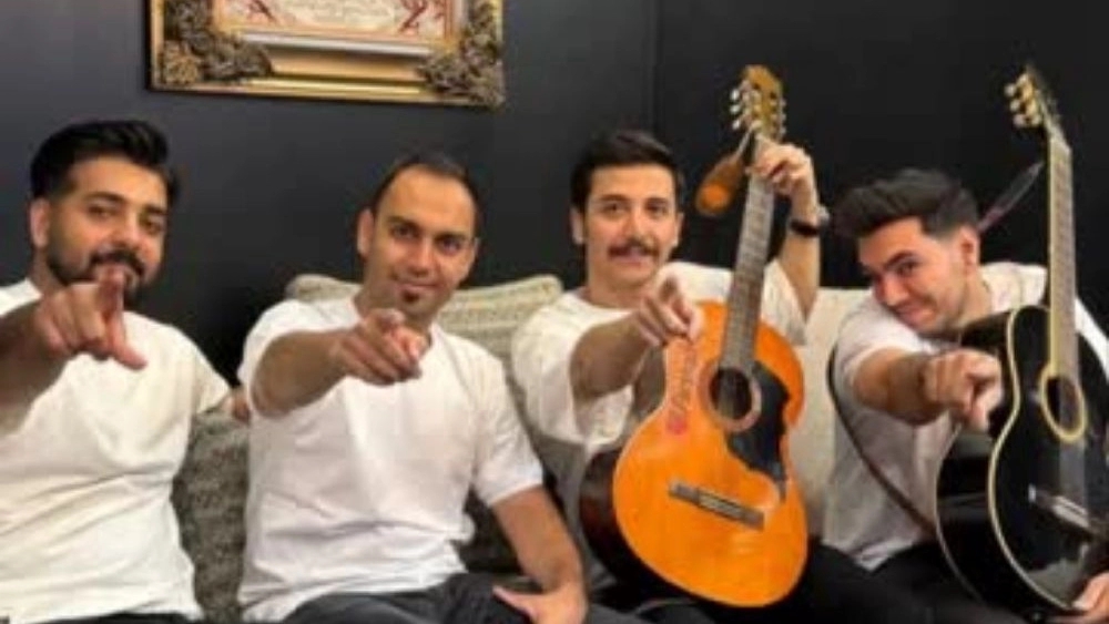 Soprazino group, performing all kinds of Iranian music in Mashhad