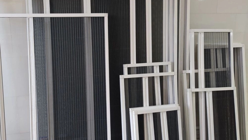 Jafarzadeh production, production and sale of aluminum mesh window and door in Khoy
