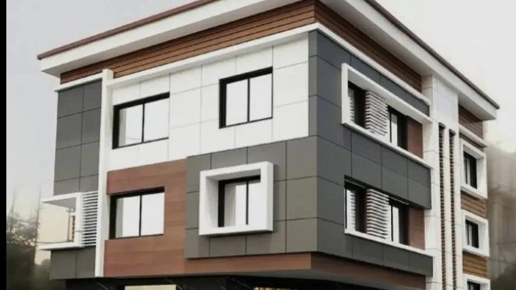 Nemakaran Shamal technical group, implementation of facade and composite panels and welding in Rasht