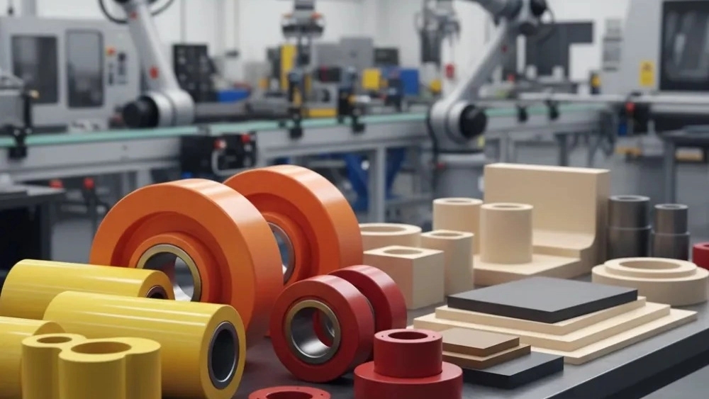 Order for the manufacture of industrial polyurethane parts with high durability