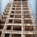 Sharky metal scaffolding, installation and rental of metal scaffolding in Lahijan, Gilan