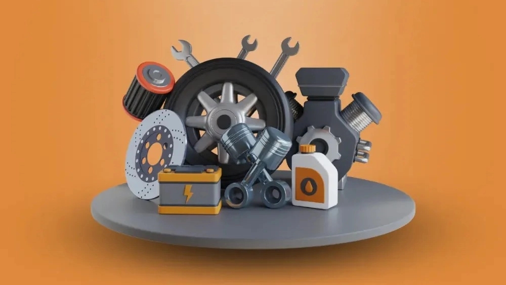 Aria Part spare parts store, sales and distribution of auto parts in Semnan