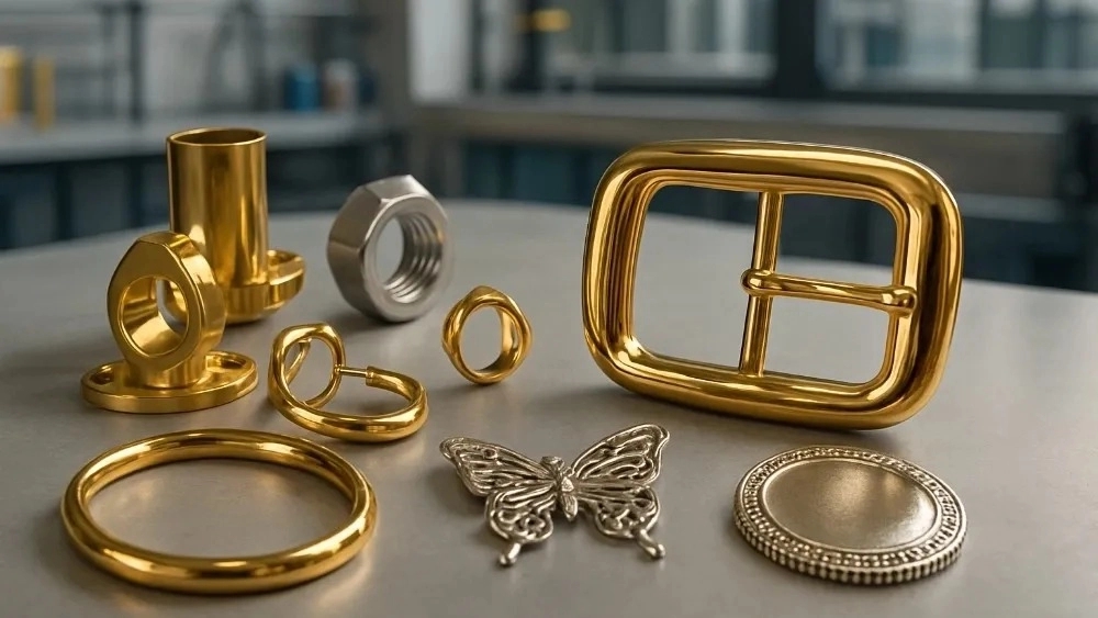 Luxury rose gold plating of Tehran for ornamental and decorative metal parts