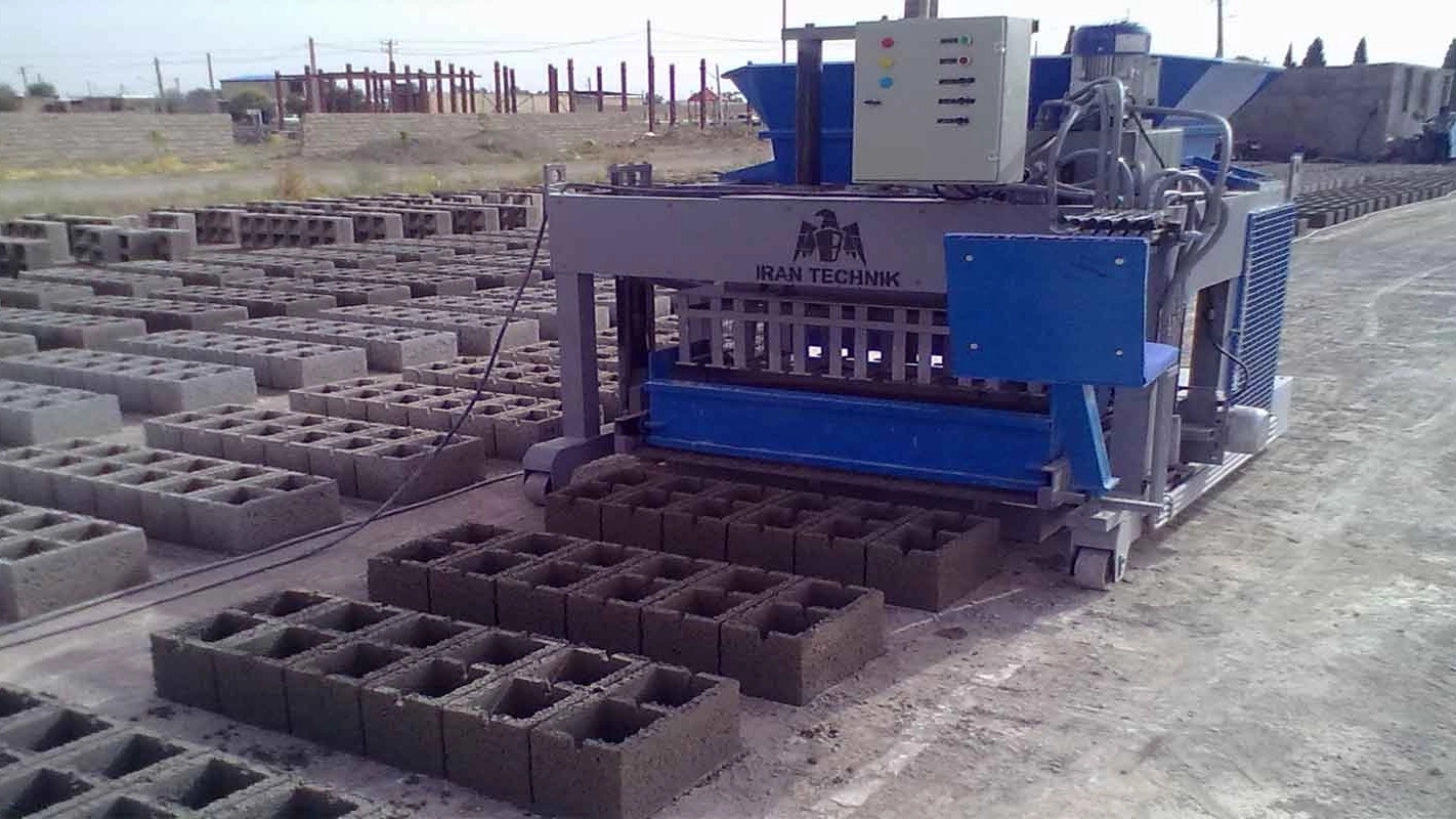 Production of construction block mold in Tehran from Sochians Vision