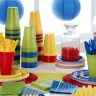 Metin store, selling all kinds of disposable dishes in Qom